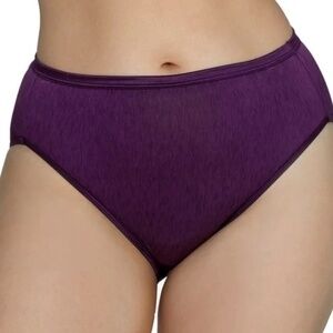 Vanity Fair Illumination Purple Brief Misticbery Size 6 Medium